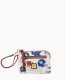 Dooney Collegiate University of Kentucky Zip Around Wristlet White Multi ID-KQMRRLtb