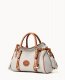 Dooney All Weather Leather 3.0 Satchel 30 Vanilla ID-7gOnV7CH