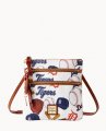 Dooney MLB Tigers N S Triple Zip Crossbody TIGERS ID-qaFuMM4h