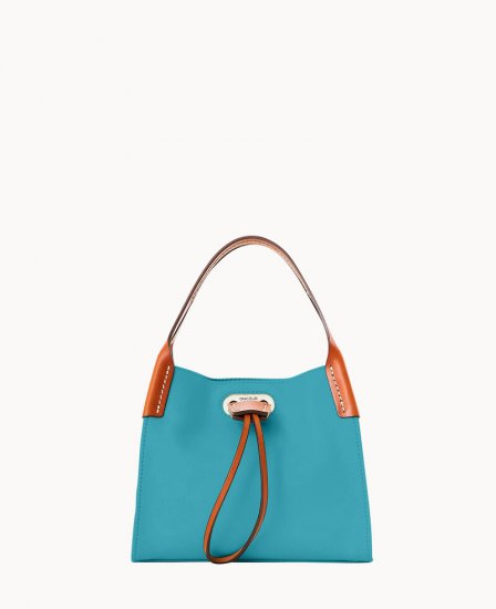 Dooney Oncour Elba Tiny Full Up Ice Blue ID-o1EZTyKi - Click Image to Close