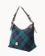 Dooney Tartan Large Erica Navy ID-XXYKOrcK