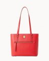 Dooney Saffiano Shopper Tomato ID-hFAQTMMX