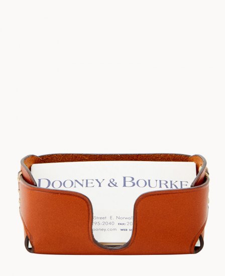 Dooney Alto Business Card Holder Saddle ID-3LkYWxtQ - Click Image to Close