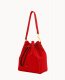 Dooney Florentine Hattie Drawstring Red ID-Q1GxFZuc