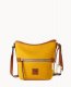 Dooney Pebble Grain Small Zip Sac Mustard ID-w0XKjrSb