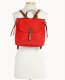 Dooney Nylon Flap Backpack Red ID-6pGdyTHe