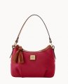 Dooney Pebble Grain Pouchette Wine ID-L5bqGPph