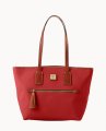 Dooney Pebble Grain Small Tote Red ID-YO9mEjS1