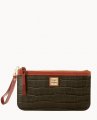 Dooney Oakdale Clutch Wristlet Black ID-39PkRr1l