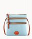 Dooney Nylon North South Triple Zip Light Blue ID-HUzNNORW