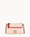 Dooney Pebble Grain Ginger Crossbody Blush ID-nxHBCD2m