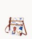 Dooney MLB Royals N S Triple Zip Crossbody ROYALS ID-1sqpyXmF