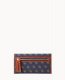 Dooney Gretta Continental Clutch Navy ID-7IZYP66z