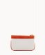 Dooney Pebble Grain Coin Case White ID-TonxS3Eo