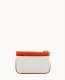 Dooney Pebble Grain Coin Case White ID-TonxS3Eo