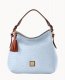 Dooney Ostrich Twist Strap Hobo Glacier Blue ID-cZQ8J9of