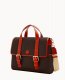 Dooney Executive Cabriolet Hunter Messenger Chocolate ID-QrNINCh9