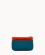 Dooney Pebble Grain Coin Case Teal ID-CgJuYJL9