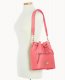 Dooney Saffiano Drawstring Bubble Gum ID-m6RTL5HP