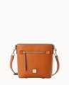 Dooney Saffiano Small Zip Crossbody Natural ID-0Gyc9nm1