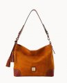 Dooney Suede Large Sac Honey ID-YYHGboM7