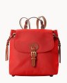 Dooney Nylon Flap Backpack Red ID-6pGdyTHe