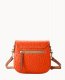 Dooney Ostrich Saddle Bag Geranium ID-Rdyj4Gi6