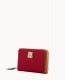 Dooney Pebble Grain Medium Zip Around Wallet Wine ID-wN5nwq9J