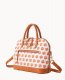 Dooney Collegiate Clemson Domed Zip Satchel CLEMSON ID-C0B4nPcI