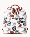Dooney NFL Raiders Zip Pod Backpack RAIDERS ID-DrRS61jI