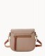 Dooney Pebble Grain Saddle Bag Taupe ID-k9xzAuJT