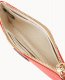 Dooney Pebble Grain Medium Wristlet Red ID-8q30fHP2