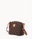 Dooney Gretta Mini Domed Crossbody Brown Tmoro ID-ck06d0NB