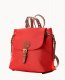 Dooney Nylon Flap Backpack Red ID-6pGdyTHe