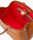 Dooney Ostrich Zip Satchel Caramel ID-OZy2RW5A
