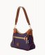 Dooney Pebble Grain Hobo Plum Wine ID-Kui8x3qZ