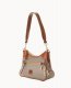 Dooney Pebble Grain Small Hobo Taupe ID-nphRyXhx