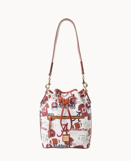 Dooney Collegiate Alabama Drawstring U OF ALABAMA ID-F8lCf3wA - Click Image to Close
