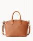 Dooney All Weather Leather 3.0 Domed Satchel 30 Caramel ID-fRjGvSH6