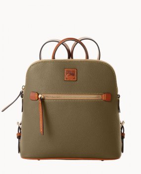 Dooney Pebble Grain Backpack Olive ID-kXmW0p4H