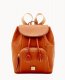 Dooney Pebble Grain Large Murphy Backpack Caramel ID-NZAXkZt3