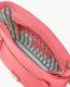 Dooney Saffiano Small Zip Crossbody Bubble Gum ID-UYkyAdzc