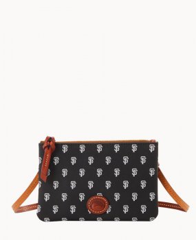 Dooney MLB Giants Top Zip Crossbody Giants ID-DvayVABi