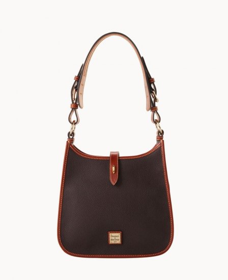 Dooney Pebble Grain Messenger Brown Tmoro ID-p59lEdG6 - Click Image to Close