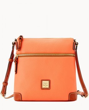 Dooney Pebble Grain Crossbody Coral ID-NgHmTOiO