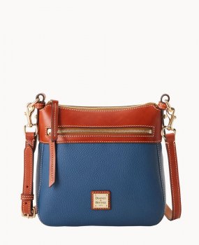 Dooney Pebble Grain Crossbody 25 Jeans ID-Z4ZihCdF