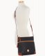 Dooney Pebble Grain Large Tassel Crossbody Black ID-vlkdqShD