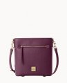 Dooney Saffiano Zip Crossbody Plum Wine ID-d3ctQxSI