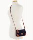 Dooney Suede Slim Crossbody Navy ID-J3x3WY3a