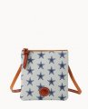 Dooney NFL Cowboys Small North South Top Zip Crossbody Cowboys ID-XmkH1azg